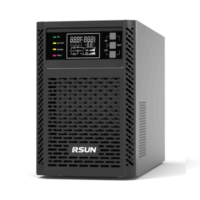 1KVA 1KW Online UPS For Computer Long Backup Type LCD On Line Double Conversion UPS