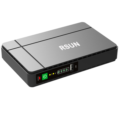 Smart Mini DC UPS 10000mAh UPS 18W 36W 60W Mini UPS For Wifi Router CCTV Laptop