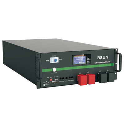 19 Inch Rack Mount LiFePO4 Battery 100AH 200AH 5120Wh 10240Wh Lithium Ion Battery Module