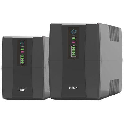 1500va UPS Line Interactive UPS Systems 220V dual input ups Desktop UPS Plastic Case LED 