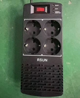 600VA Automatic Voltage Regulator 1 Phase AVR Household With Surge Protection Schuko Sockets