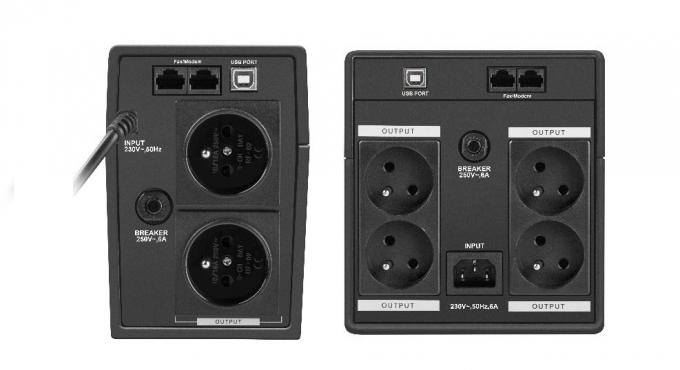 1500VA Smart UPS Computer Uninterruptible Power Supply Units Standby ...